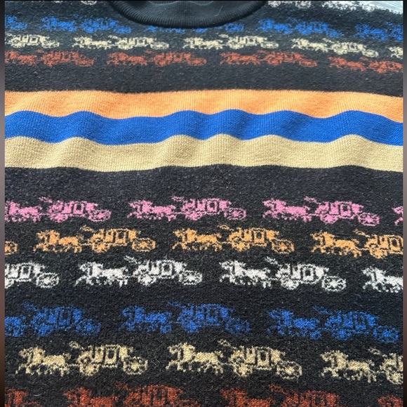COACH high quality 100% wool sweater - Picture 3 of 4